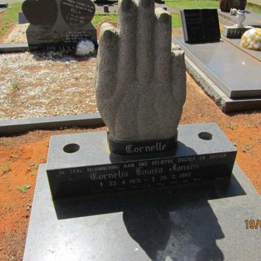 JANSEN Cornelia Louisa 1971-1992