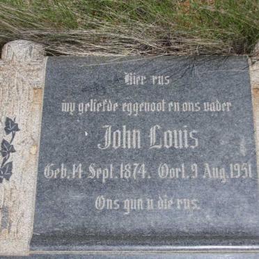 ? John Louis 1874-1951