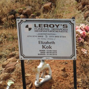 KOK Elizabeth 1942-2014