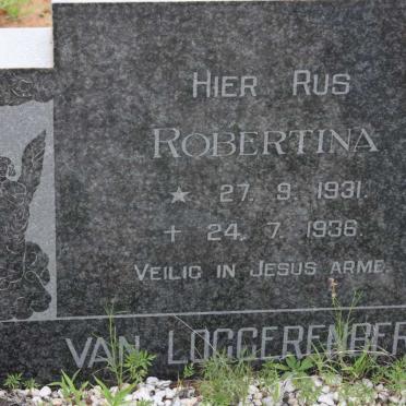 LOGGERENBERG Robertina, van 1931-1936