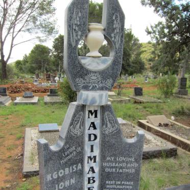 MADIMABE Kgobisa John 1942-2004