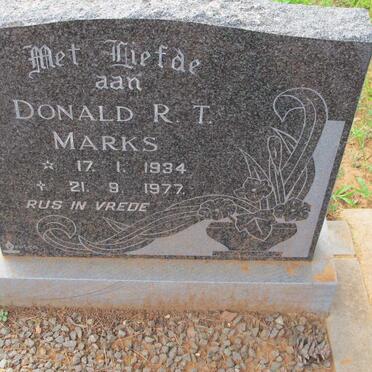 MARKS Donald R.T. 1934-1977