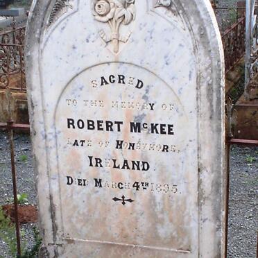 McKEE Robert -1895 