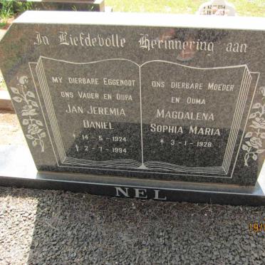 NEL Jan Jeremia Daniel 1924-1994