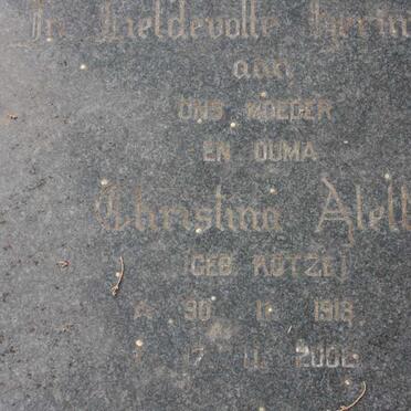 NESER Frederick Wilhelm Cornelius 1913-1994 &amp; Christina Aletta KOTZE 1918-2002