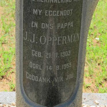 OPPERMAN J.J. 1903-1955