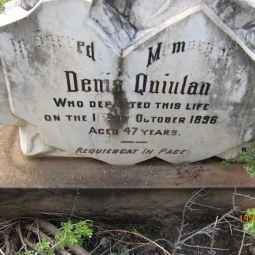 QUINLAN Denis -1896