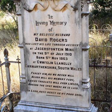 ROGERS David 1863-1910