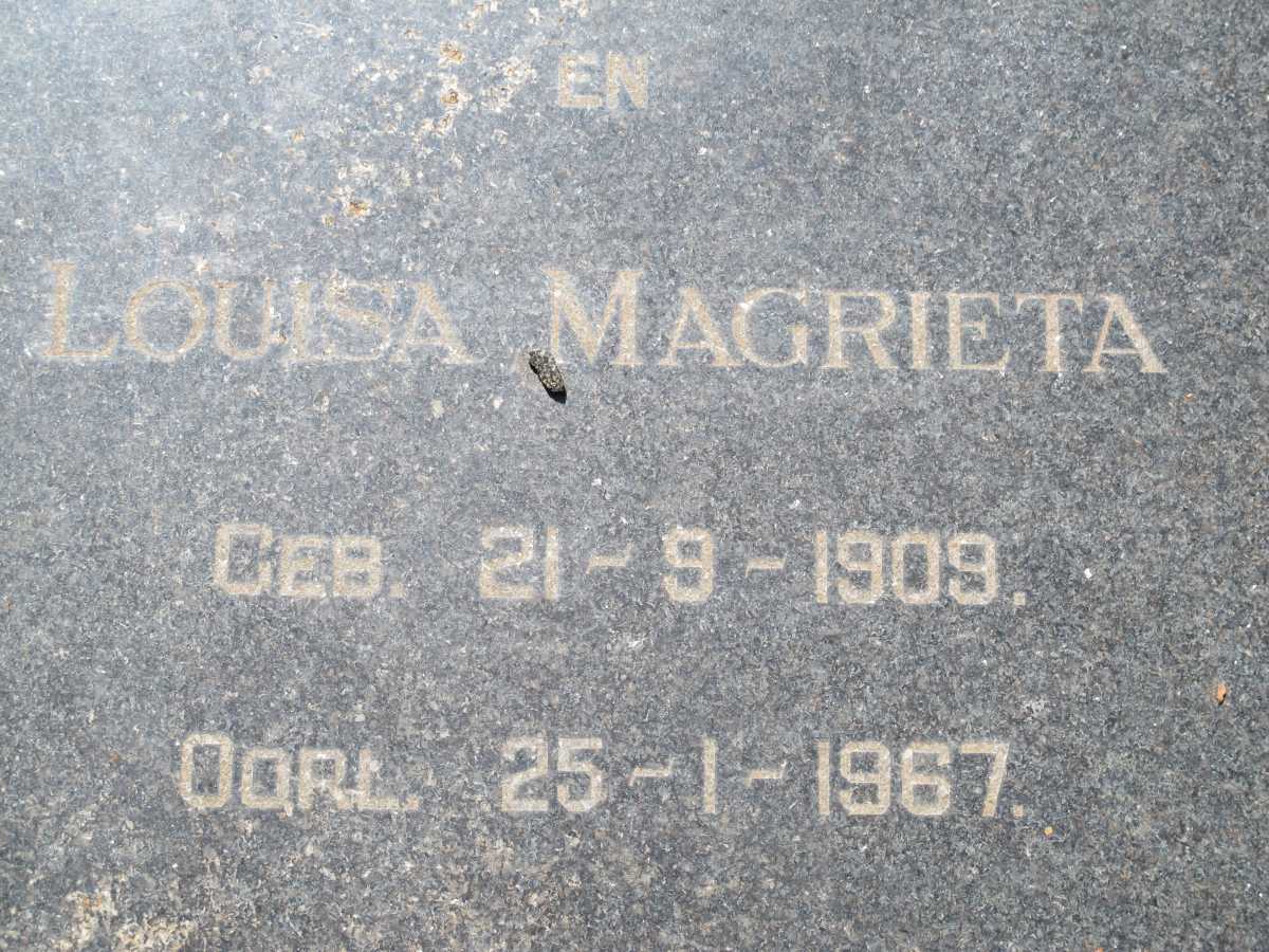 SLABBERT Louisa Magrieta 1909-1967