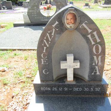 THOMA Lannice C. 1991-1992