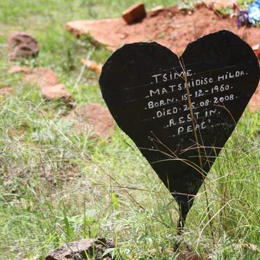 TSIME Matshidiso Hilda 1960-2008
