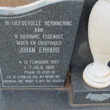TOIT Johan Erhard, du 1907-1980 &amp; Jacoba Christina VAN NIEKERK 1910-1994