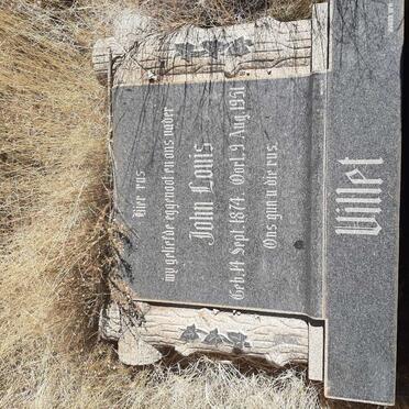 VILLET John Louis 1874-1951