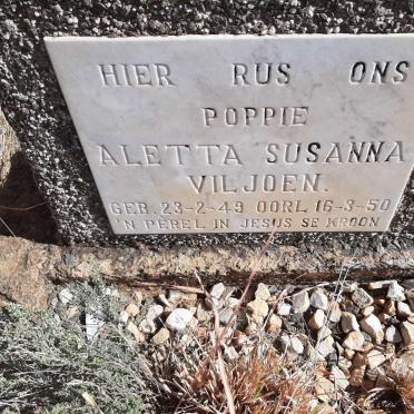 VILJOEN Aletta Susanna 1949-1950