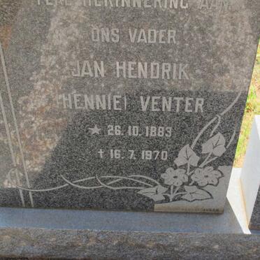 VENTER Jan Hendrik 1883-1970