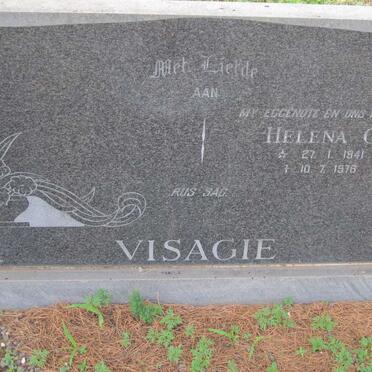 VISAGIE Helena C. 1941-1976