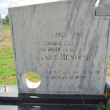 WALT Tjaart Hendrik, van 1932-1988 &amp; Hester Adriana ? 1936-