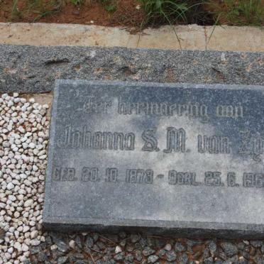 ZYL Johanna S.M., van 1873-1965