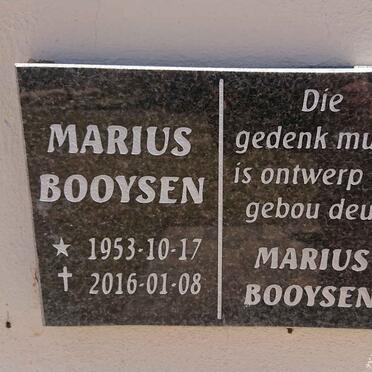 BOOYSEN Marius 1953-2016