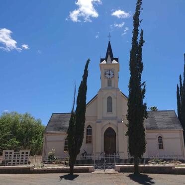 Free State, JAGERSFONTEIN, NG Kerk, Muur van herinnering