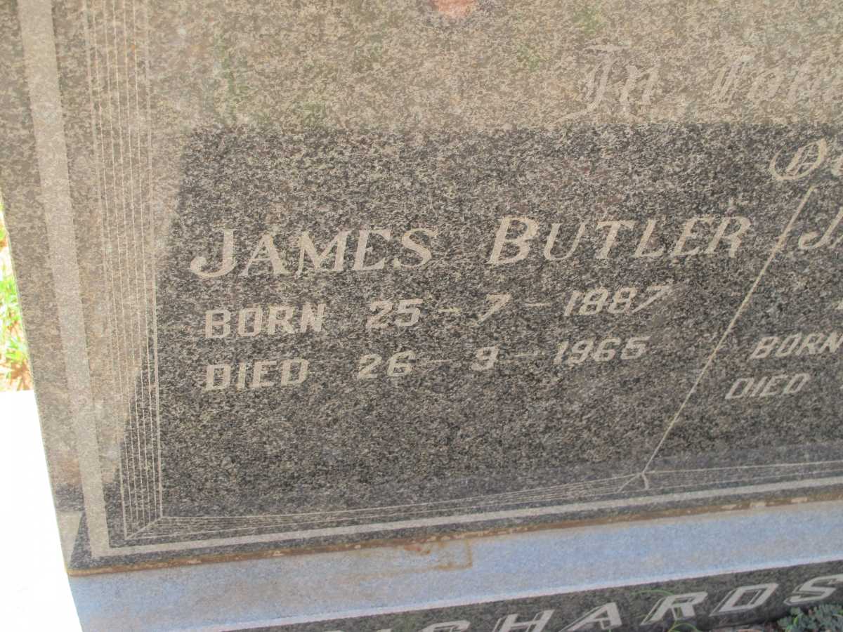 RICHARDS James Butler 1887-1965