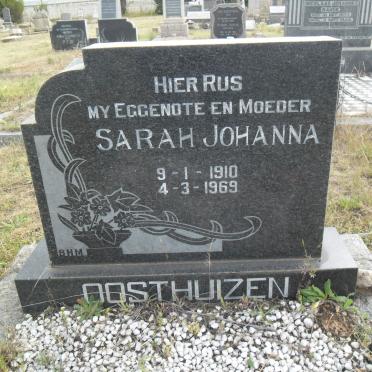 OOSTHUIZEN Sarah Johanna 1910-1969