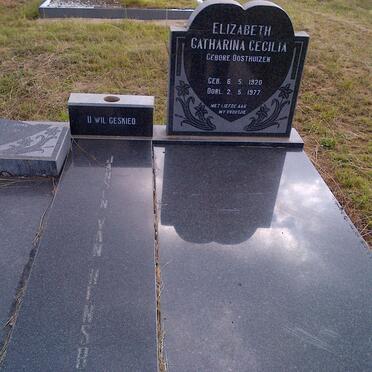 RENSBURG Elizabeth Catharina Cecilia, Jansen van nee OOSTHUIZEN 1920-1977