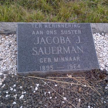 SAUERMAN Jacoba J. nee MINNAAR 1895-1964