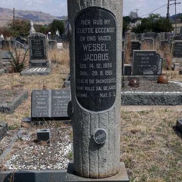 WESSELS Wessel Jacobus 1896-1961