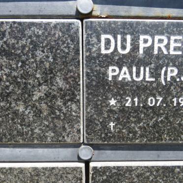 PREEZ P.J., du 1941-