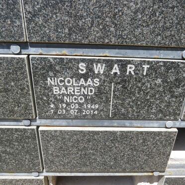 SWART Nicolaas Barend 1949-2014