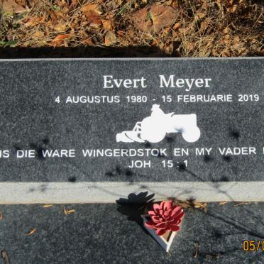 MEYER Evert 1980-2019