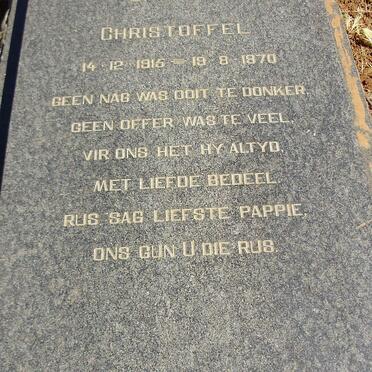 SWANEPOEL Jacobus Christoffel 1915-1970