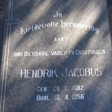 OOSTHUIZEN Hendrik Jacobus 1882-1966