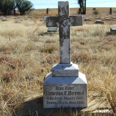 BOTMA Davina E. 1901-1901