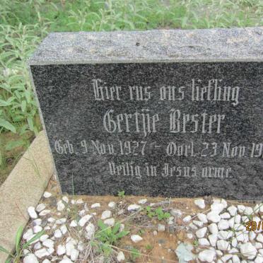 BESTER Gertjie 1927-1927