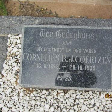 COERTZEN Cornelius R.J. 1879-1939