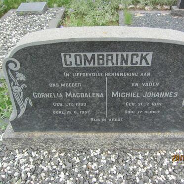 COMBRINCK Michiel Johannes 1881-1957 &amp; Cornelia Magdalena 1893-1957