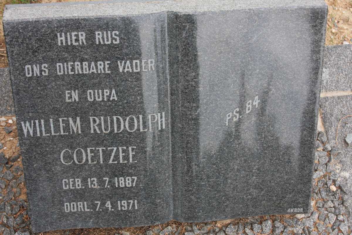 COETZEE Willem Rudolph 1887-1971