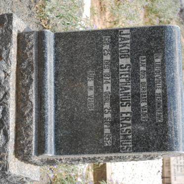 ERASMUS Jakob Stephanus 1874-1952