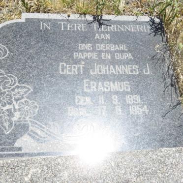 ERASMUS Gert Johannes J. 1891-1954 &amp; Rachel Johanna 1899-1953