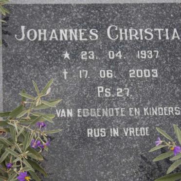 JACOBS Johannes Christiaan 1937-2003