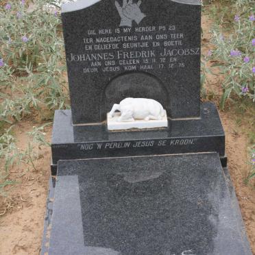 JACOBSZ Johannes Fredrik 1972-1975