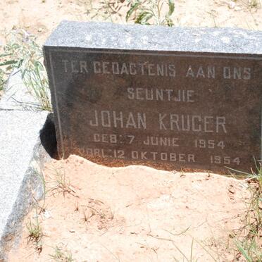 KRUGER Johan 1954-1954