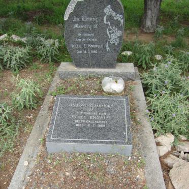 KNOWLES Willie E. -1960 &amp; Ethel CALLAGHAN -1983