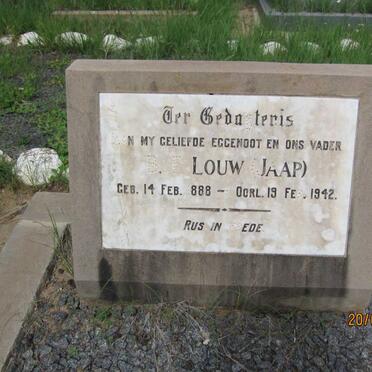 LOUW B.F. 1888-1942