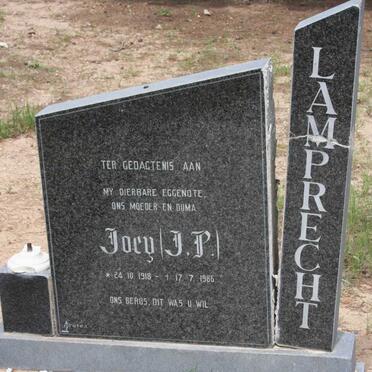 LAMPRECHT Joey J.P. 1918-1986