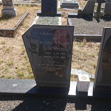 LAMPRECHT Gert Petrus 1936-1988