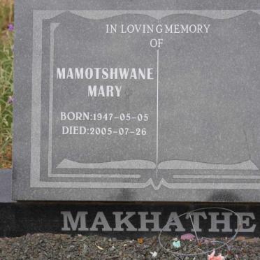 MAKHATHE Mamothswane Mary 1947-2005