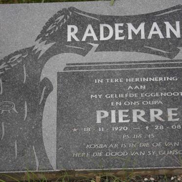RADEMAN Pierre 1920-1999